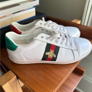 Gucci sneakers.